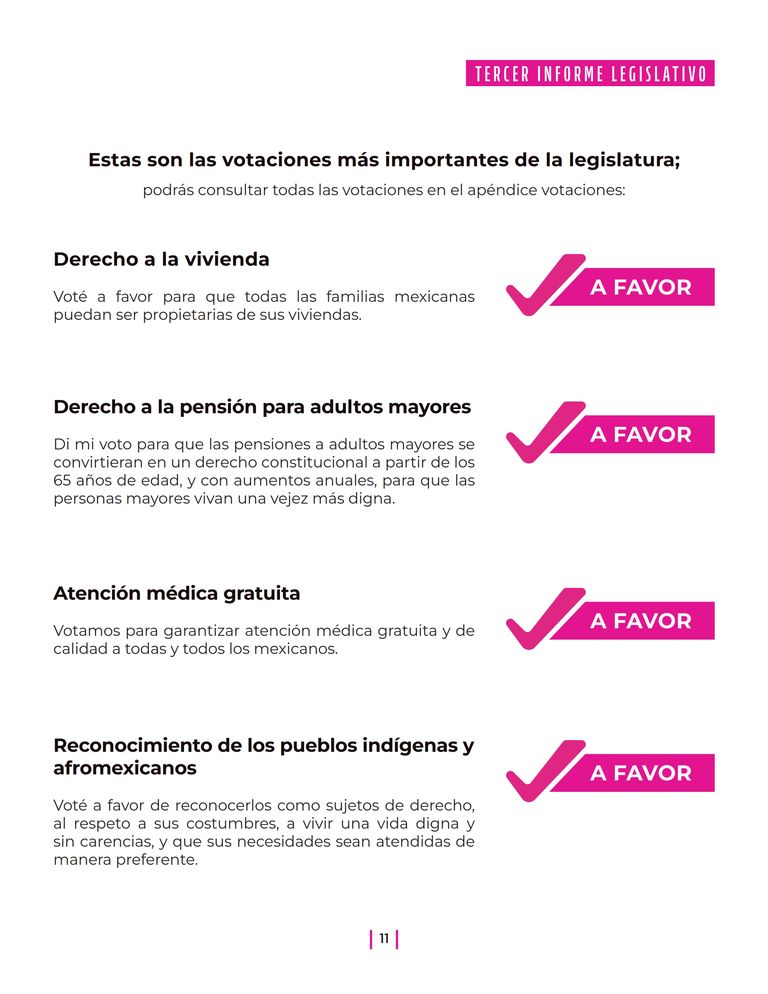 Página 11 del Informe