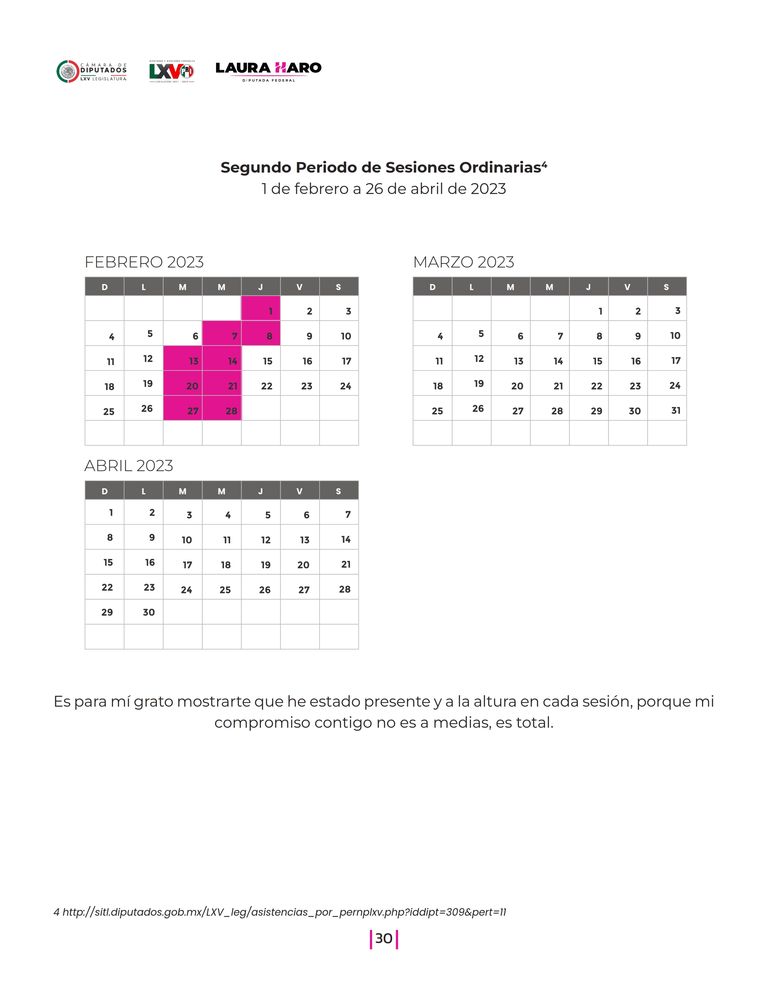 Página 30 del Informe